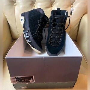 Jordan Black and White Sneakers